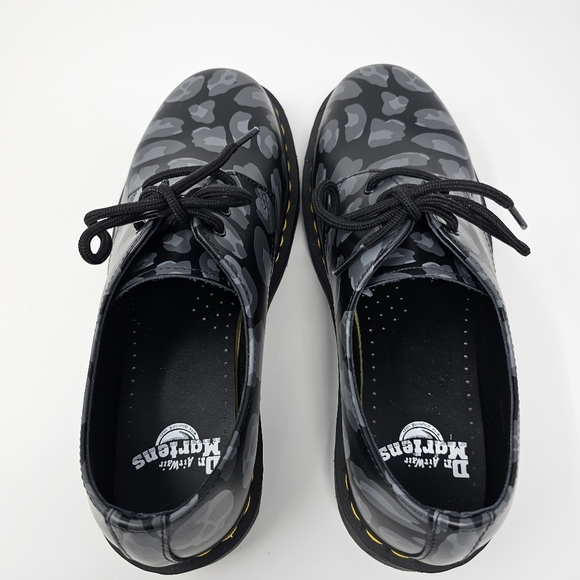 Dr Martens Leopard Print Boots - Picture 5 of 12
